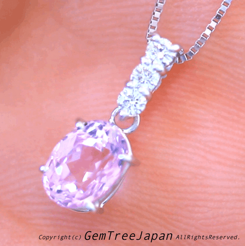 新商品をいきなりタイムセールでご紹介⏰クンツァイト1.06ct💎K18ホワイトゴールドペンダント✨