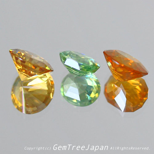 放射状に拡散される美しい輝き✨ゲオちゃん作品💎イエロー系ジルコン1.410ct👍【到着したての興奮特価】冷静さを取り戻し次第、通常価格へ変更😅