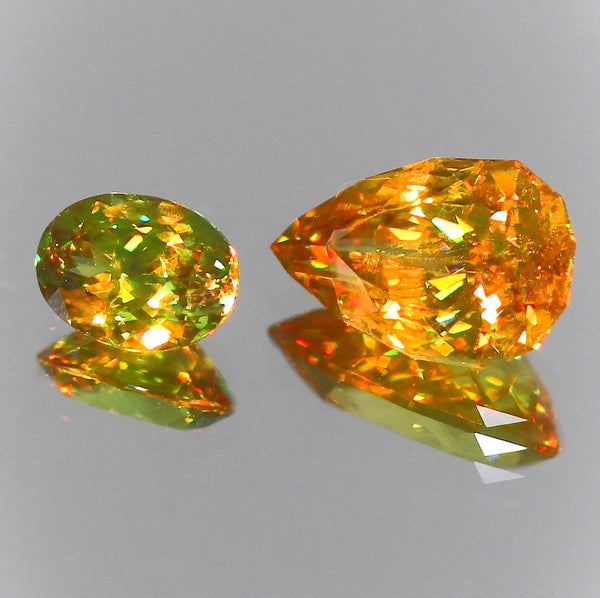 とにかく素晴らしいネオングリーン❗️小さくたって価値の高い逸品✨マダガスカル産スフェーン0.61ct💎