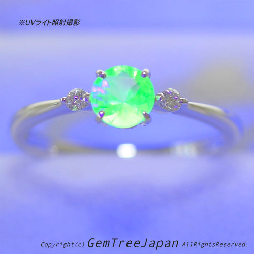 一度見たら忘れられないインパクト😳ハイヤライトオパールPT900リング