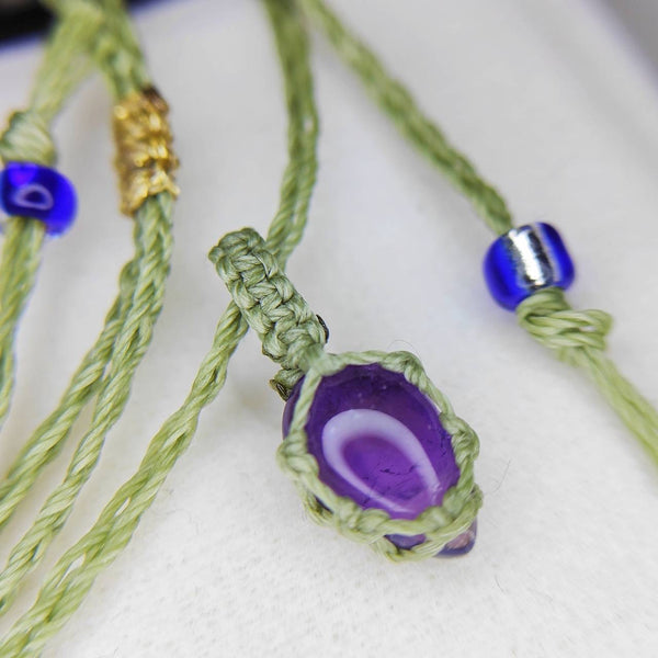 【watariさんマクラメ作品 ⑤】アメジスト1.66ct