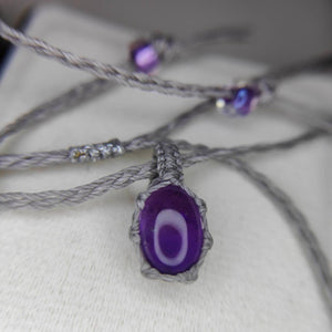 【watariさんマクラメ作品 ④】アメジスト2.84ct