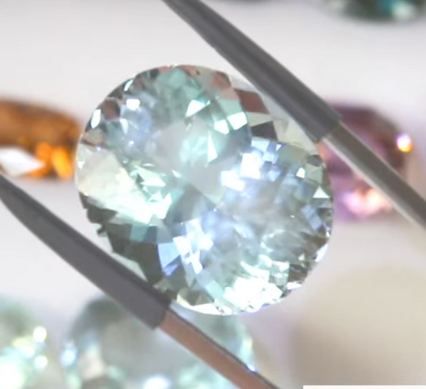 アクアマリン 11.149ct アディダス作品✨ 3/4 12:00~Live配信商品💎🌳⚡️