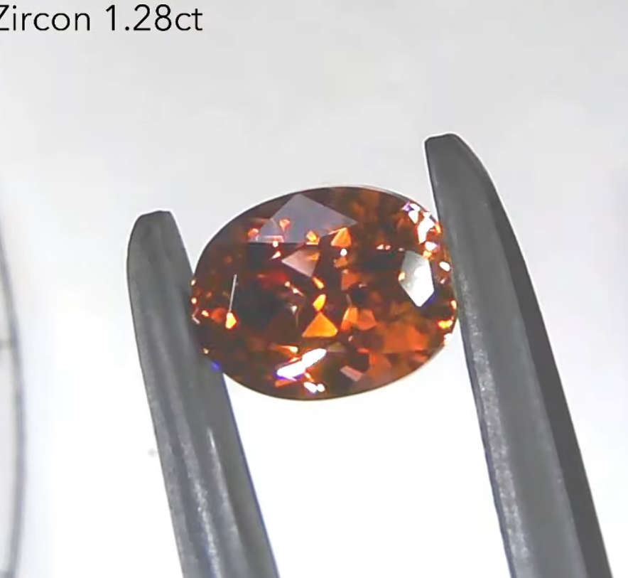 ジルコン 1.28ct ピアッちゃん作品✨ 3/4 12:00~Live配信商品💎🌳⚡️