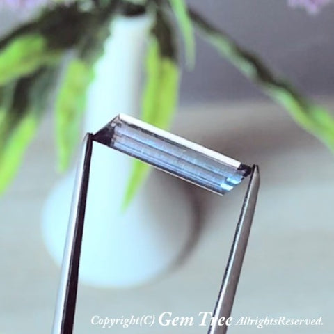 この石シブ過ぎ 一見グレーで超ほんのりバイカラートルマリン2.45ct