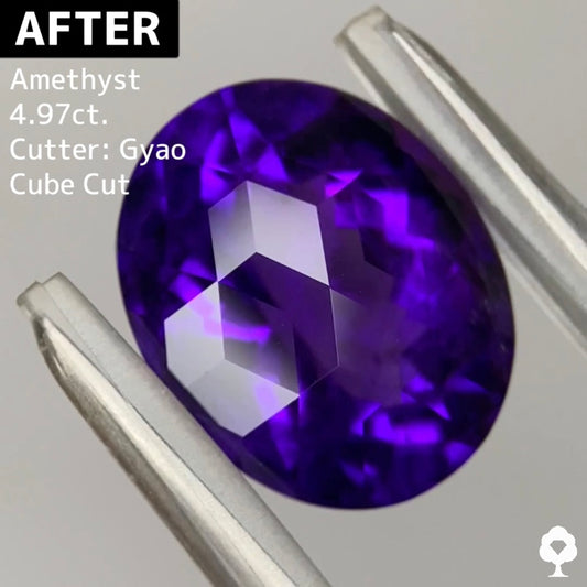【お客様専用ページ】Beforeアメジスト6.59ct
