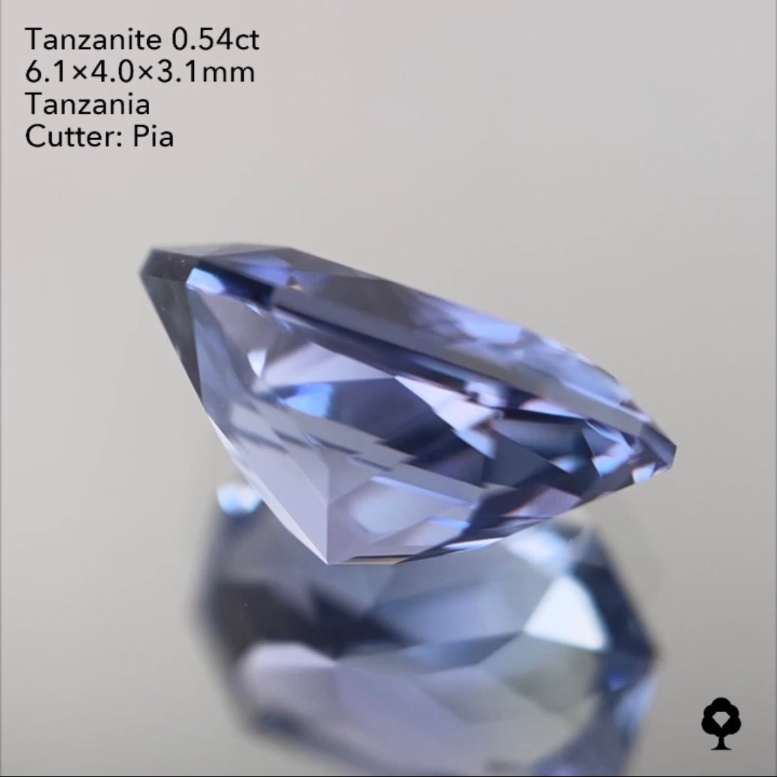 【SOLD OUT】タンザナイト0.54ct ピアッちゃん作品 3/31ライブチャットオークション