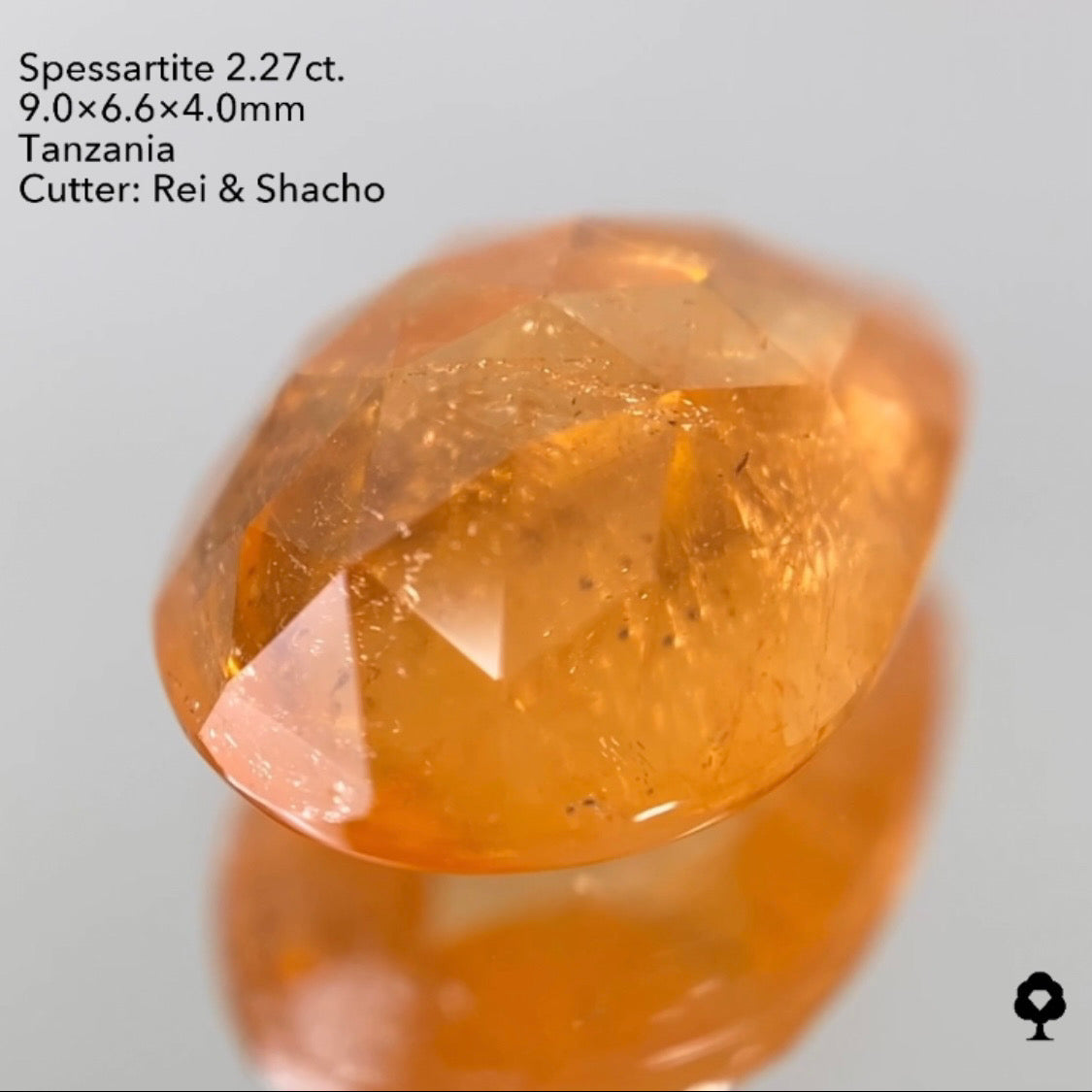 【SOLD OUT】スペサタイトガーネット2.27ct レイちゃん&社長作品 3/24チャットオークション 1ZBご利用価格