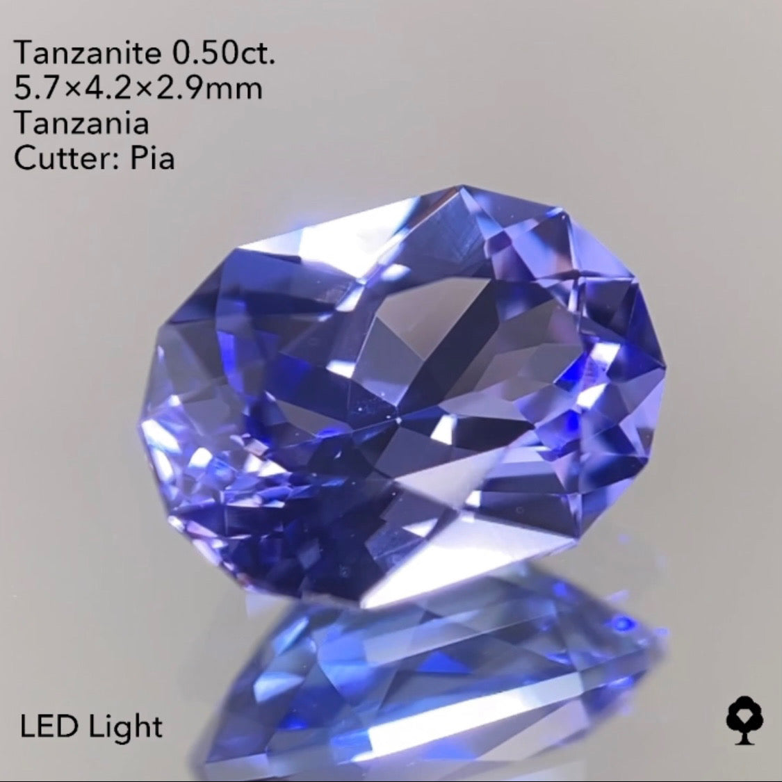 【SOLD OUT】タンザナイト0.50ct ピアッちゃん&社長作品 3/24チャットオークション