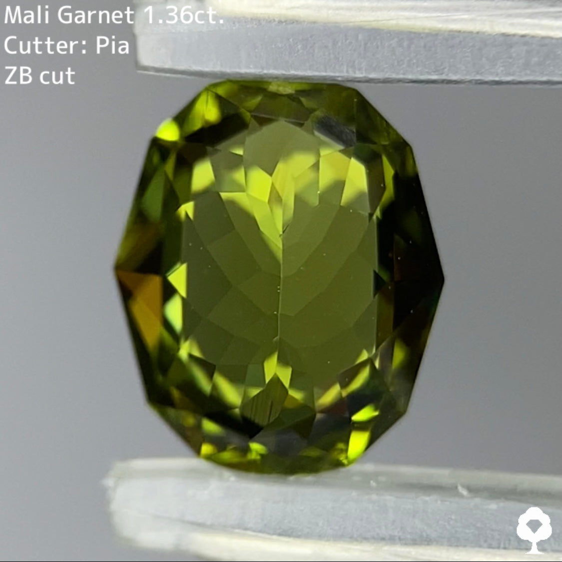 爽やかで深みもある美色のテーブル周りには宝石のカタチ★マリガーネット 1.36ct