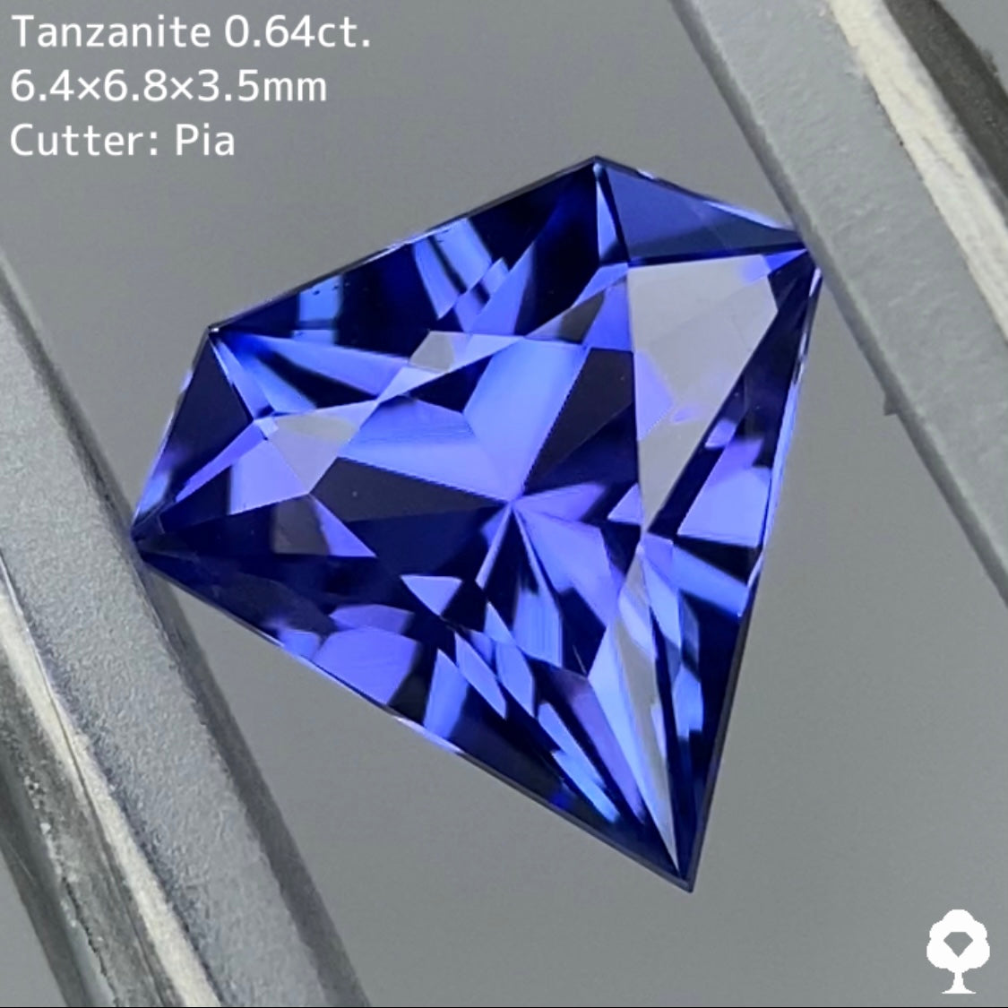 【お客さま専用】タンザナイト 0.64ct ピアッちゃん作品