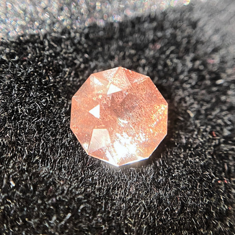 💖お待たせしました❣️ファンシーラウンドのオレゴンサンストーン0.36ct☀️💎ピアッちゃん作品【4/30チハルーム】GW特別価格❣️