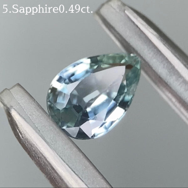 ご当選者さま専用【No.5】ボープロイサファイア0.49ct