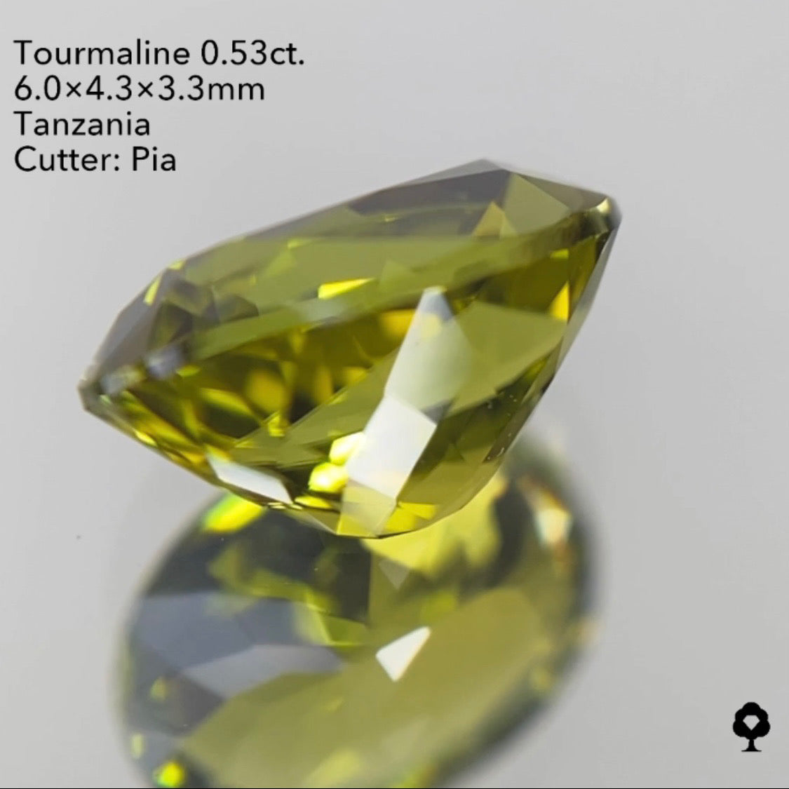 【SOLD OUT】トルマリン0.53ct ピアッちゃん作品 3/24チャットオークション 4ZBご利用価格