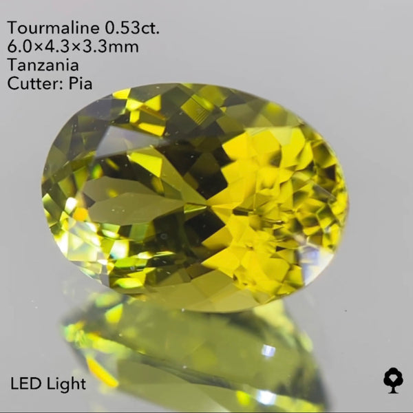 【SOLD OUT】トルマリン0.53ct ピアッちゃん作品 3/24チャットオークション 4ZBご利用価格