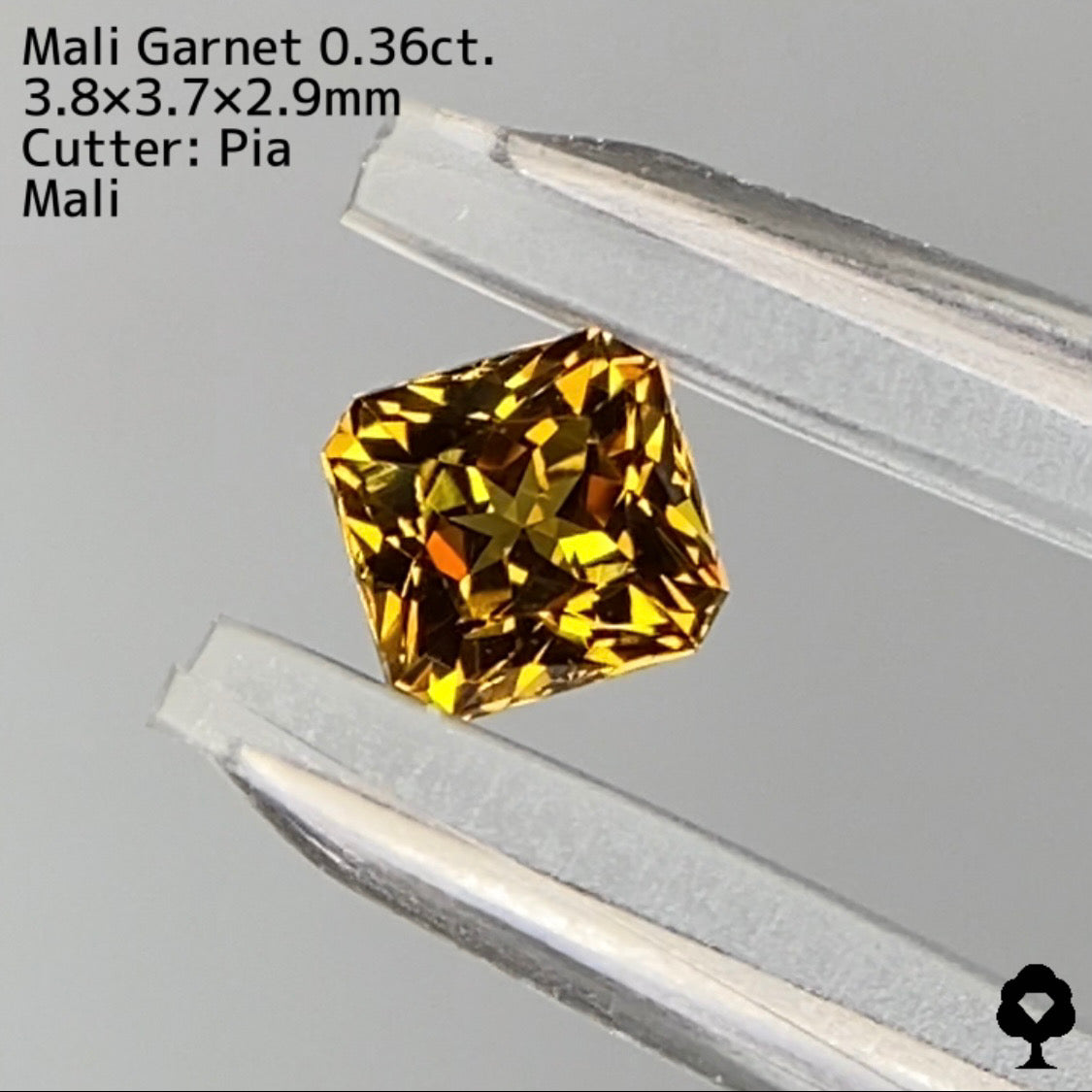 マリガーネット0.36ct. ピアッちゃん作品