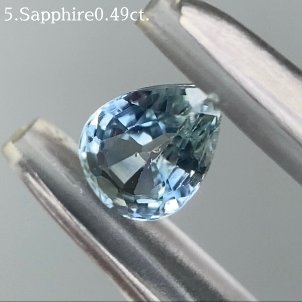 ご当選者さま専用【No.5】ボープロイサファイア0.49ct
